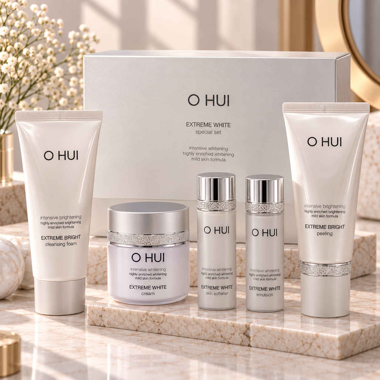 O HUI Extreme White Special Set
